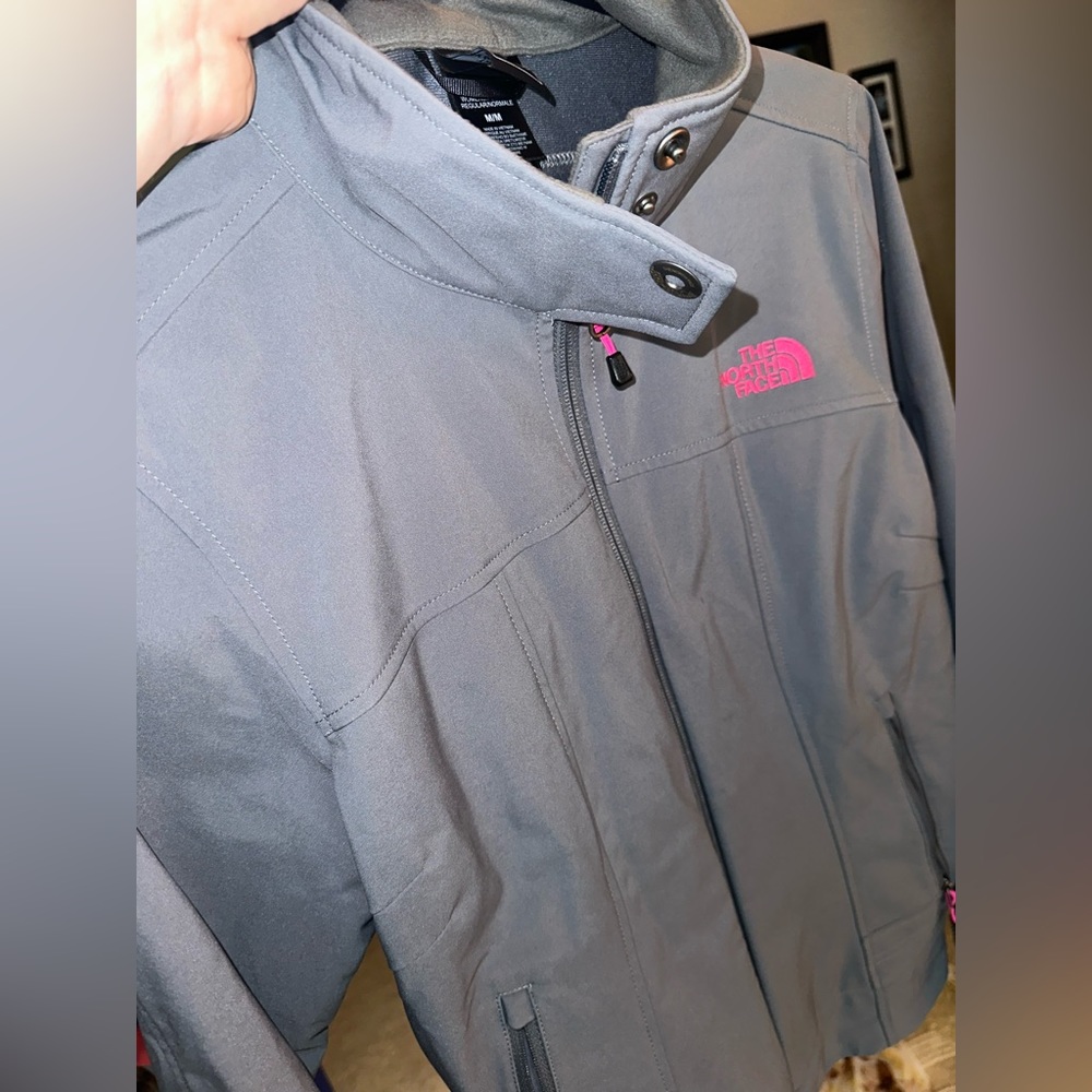 The North Face zip up jacket